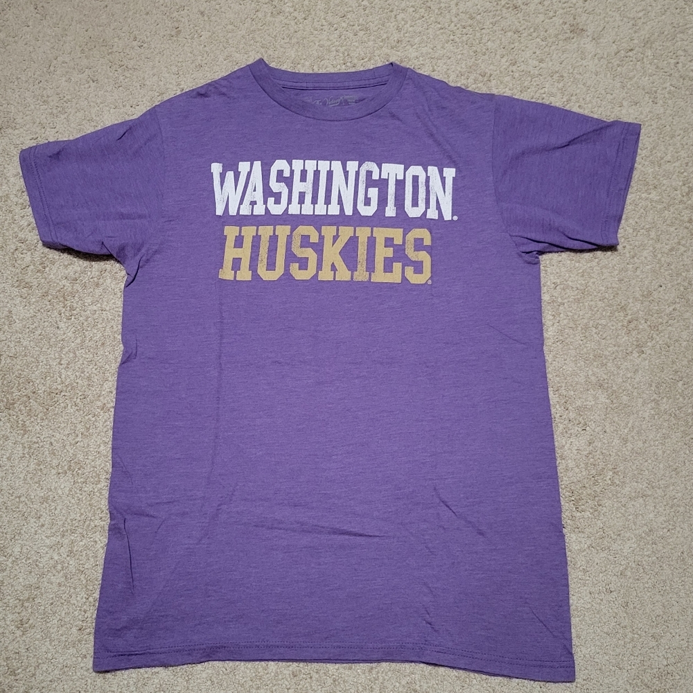 Washington Huskies Short Sleeve Tee - Purple